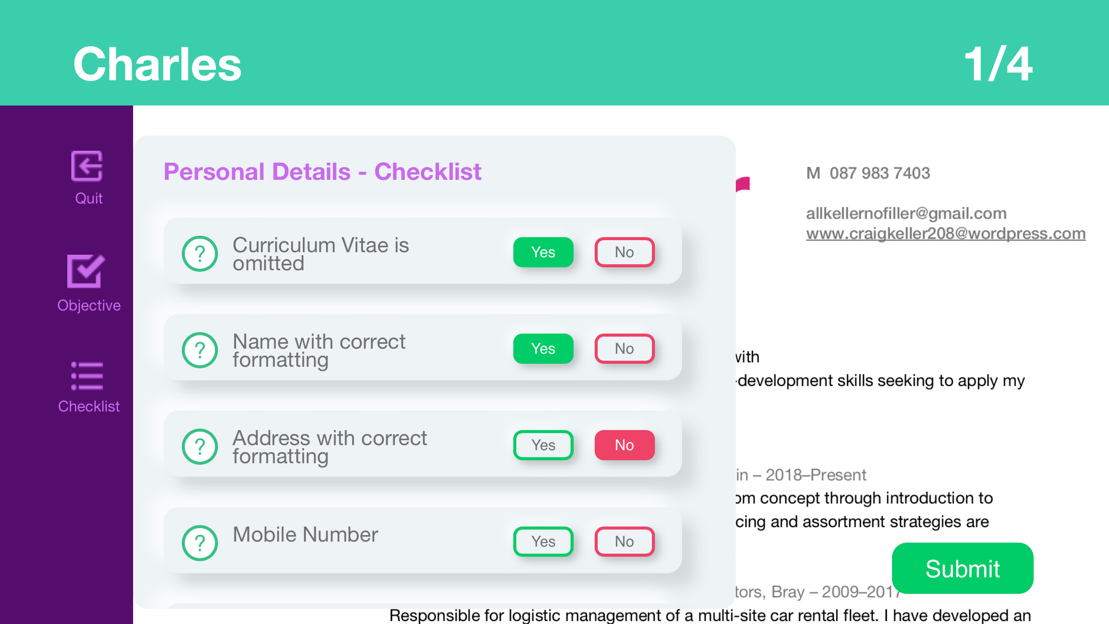 checklist